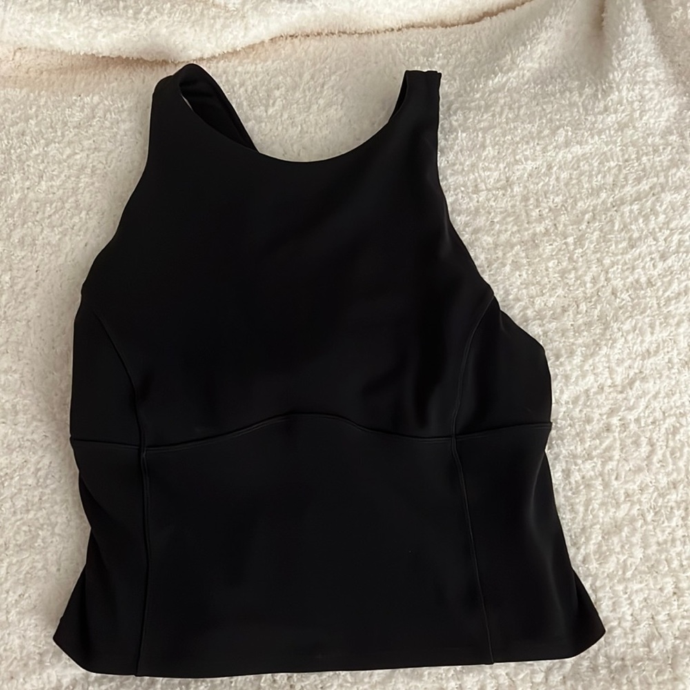 EUC Black Lululemon Ket To Balance Tank